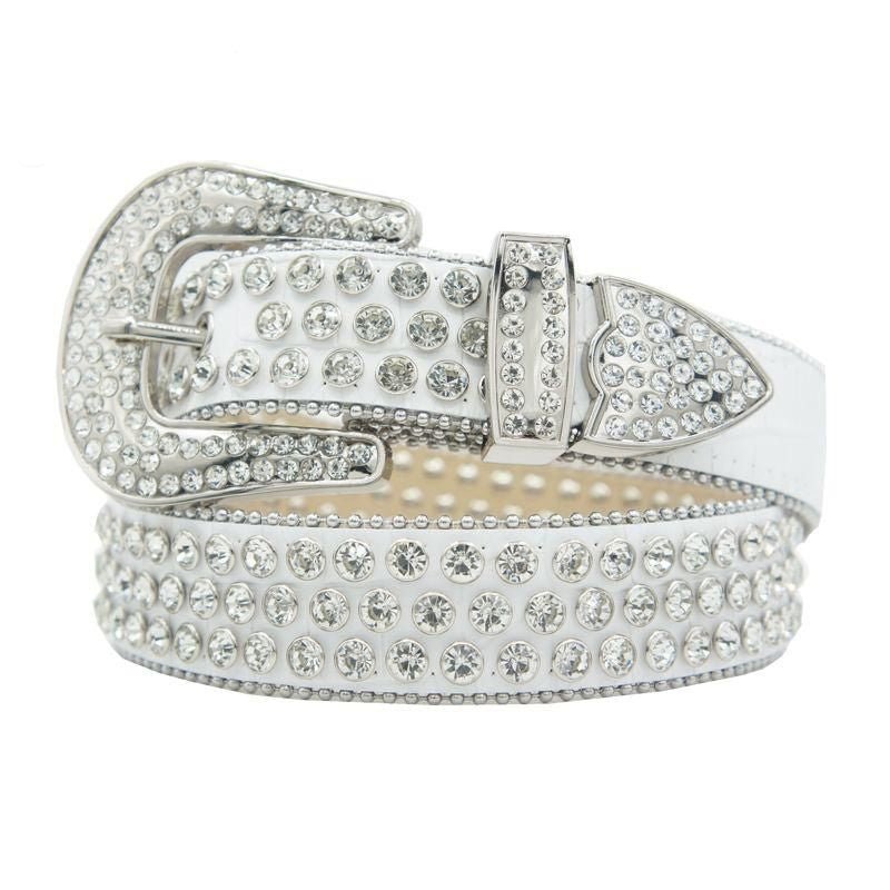 DNA Premium 'Ice Crown' Rhinestone Belt