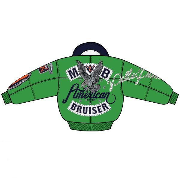 Men's American Bruiser Leather Jacket
