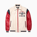 Men's World Famous Soda Club Plush Leather Jacket