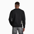 Sudadera de cuello redondo 3D cruda para hombre