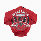 Blouson en Cuir Pelle-Pelle X TB Windy City pour Homme