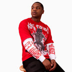 Men's Riot Spirit Boxy Layered Long Sleeve T-Shirt