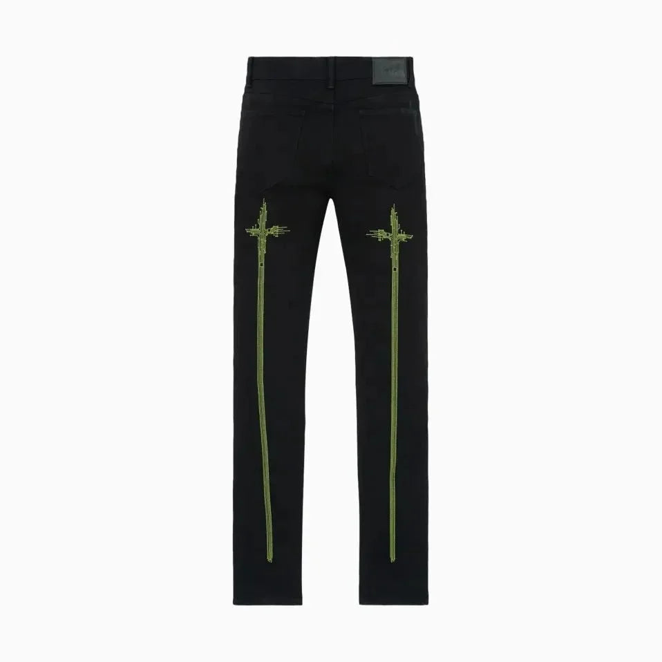 Jean Bryant Digital Cross en denim pour homme
