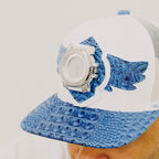 Casquette de routier en laine Buck 50 Breyer avec visière en cuir