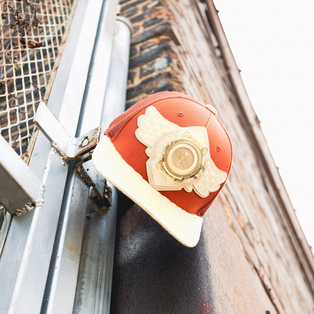 Casquette de routier en laine Buck 50 Breyer avec visière en cuir