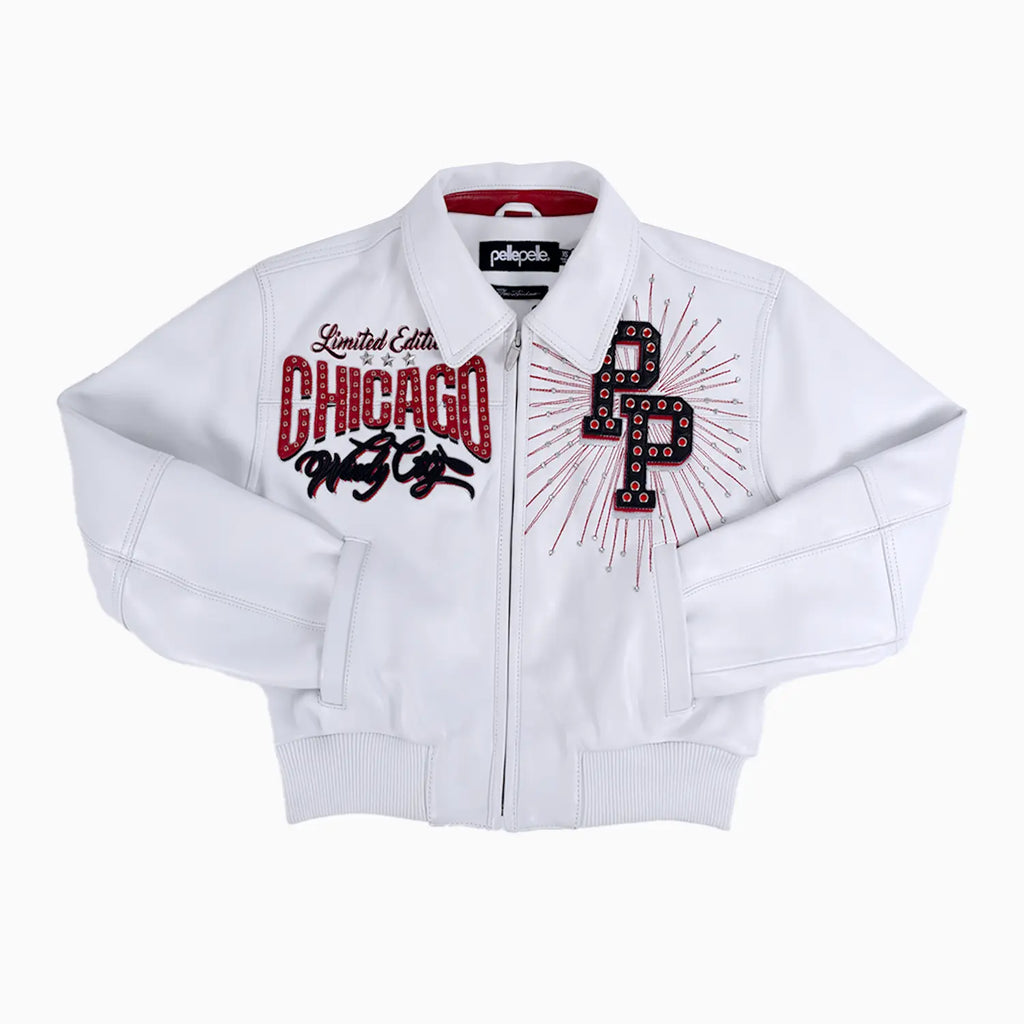 Veste en cuir Pelle-Pelle X TB Windy City pour femme