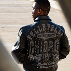 Blouson en Cuir Pelle-Pelle X TB Windy City pour Homme