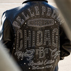 Blouson en Cuir Pelle-Pelle X TB Windy City pour Homme
