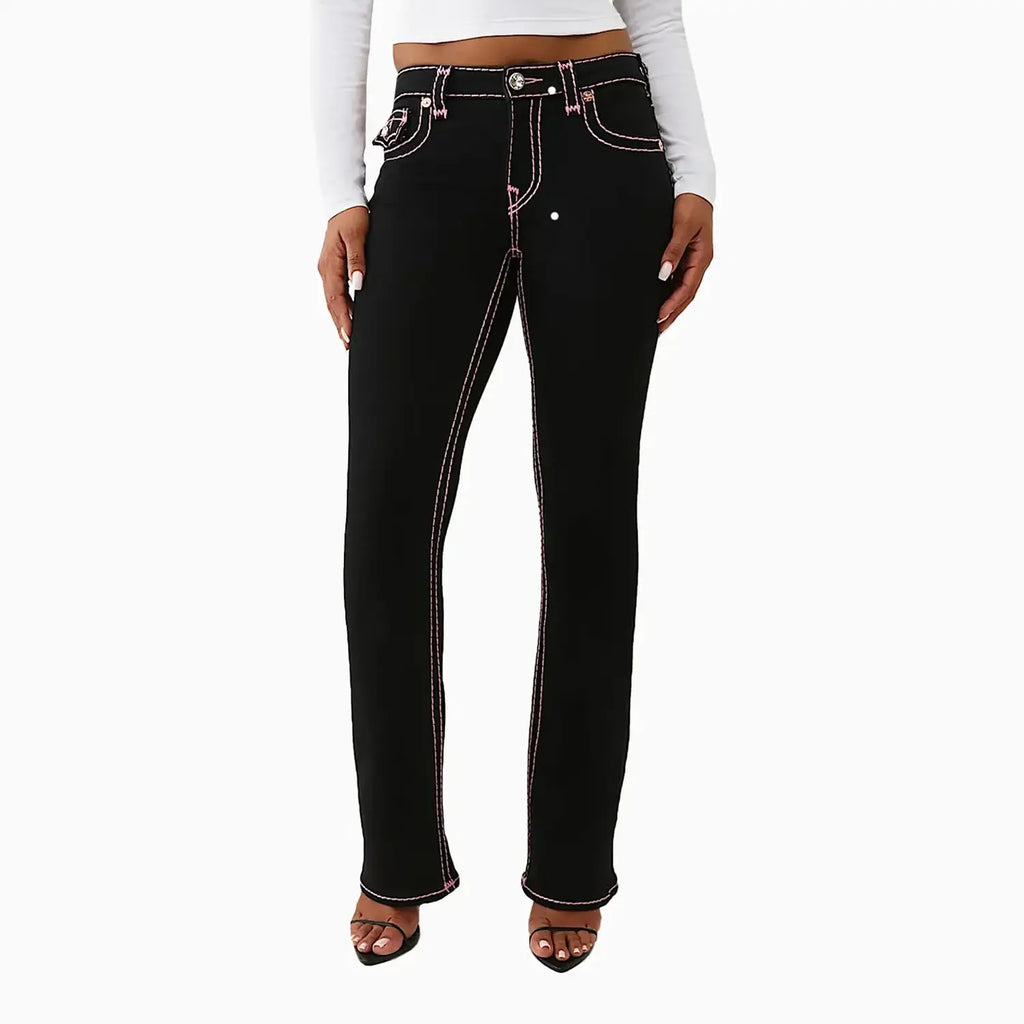 Jean bootcut Becca taille mi-haute super T pour femme