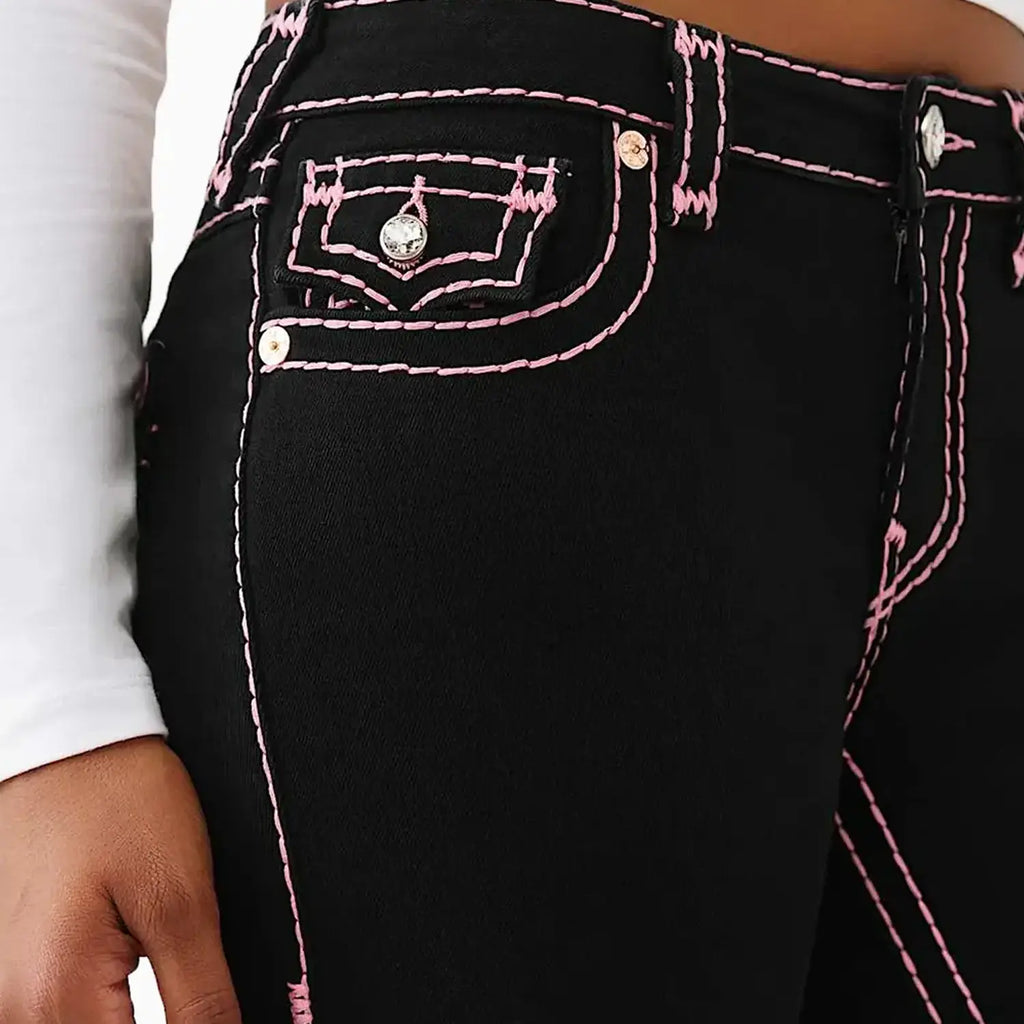 Jean bootcut Becca taille mi-haute super T pour femme