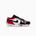Men's Jordan 1 Low TD Football Cleat 'Gym Red Black'