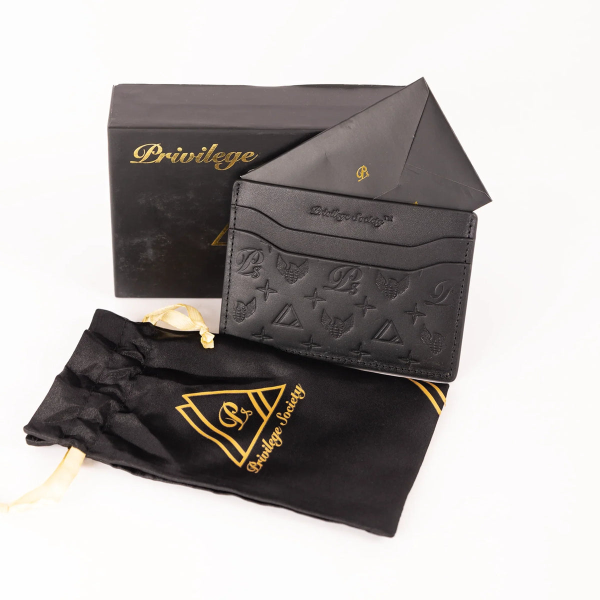 Men's Monogram Leather CC Wallet