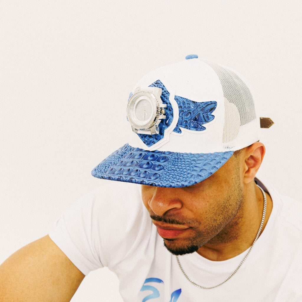 Casquette de routier en laine Buck 50 Breyer avec visière en cuir