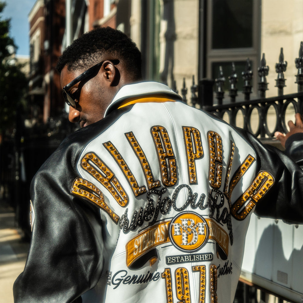 Blouson en cuir True To Our Roots pour homme