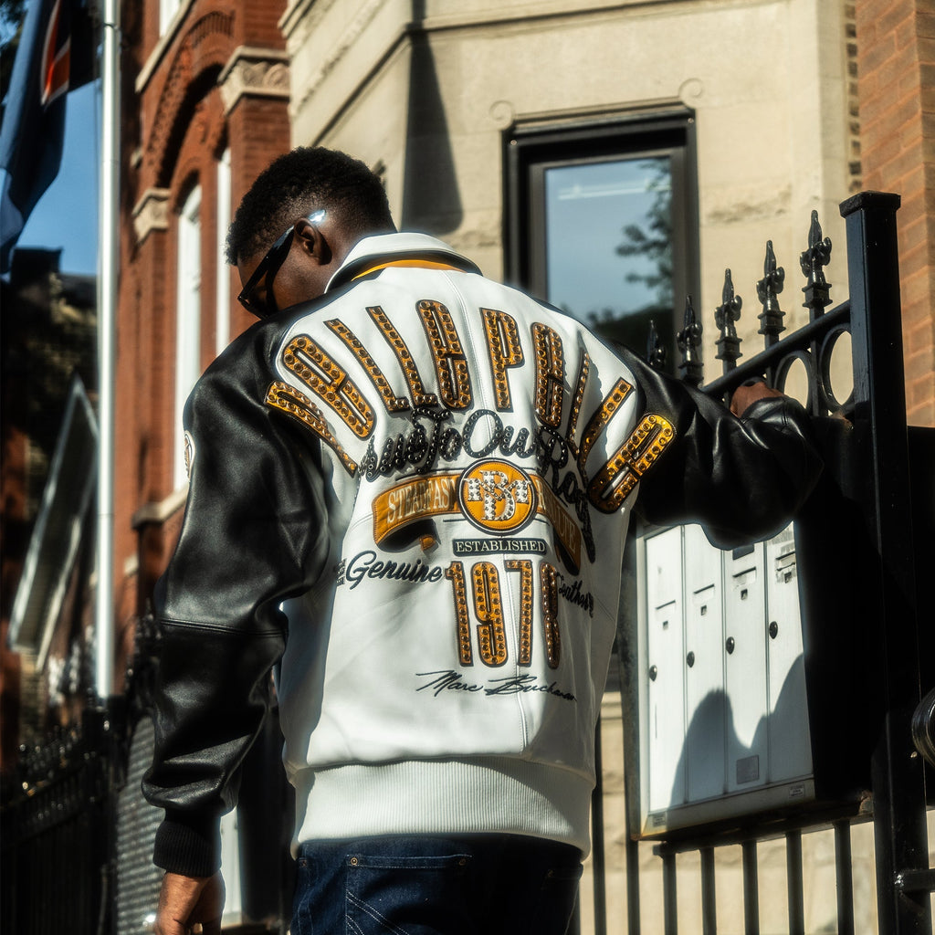 Blouson en cuir True To Our Roots pour homme