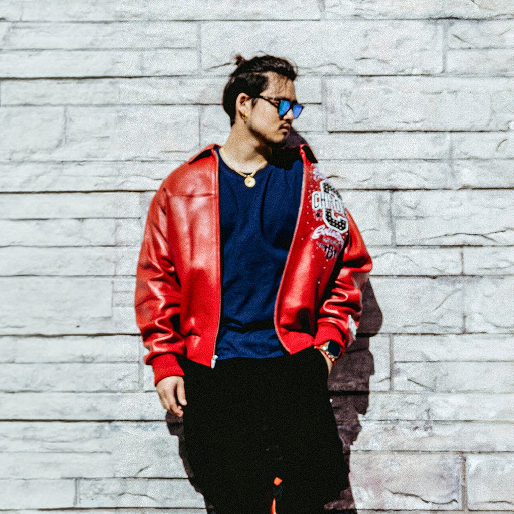 Blouson en cuir pour homme Pelle-Pelle X TB Chi-Town