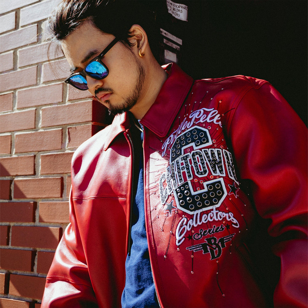 Blouson en cuir pour homme Pelle-Pelle X TB Chi-Town