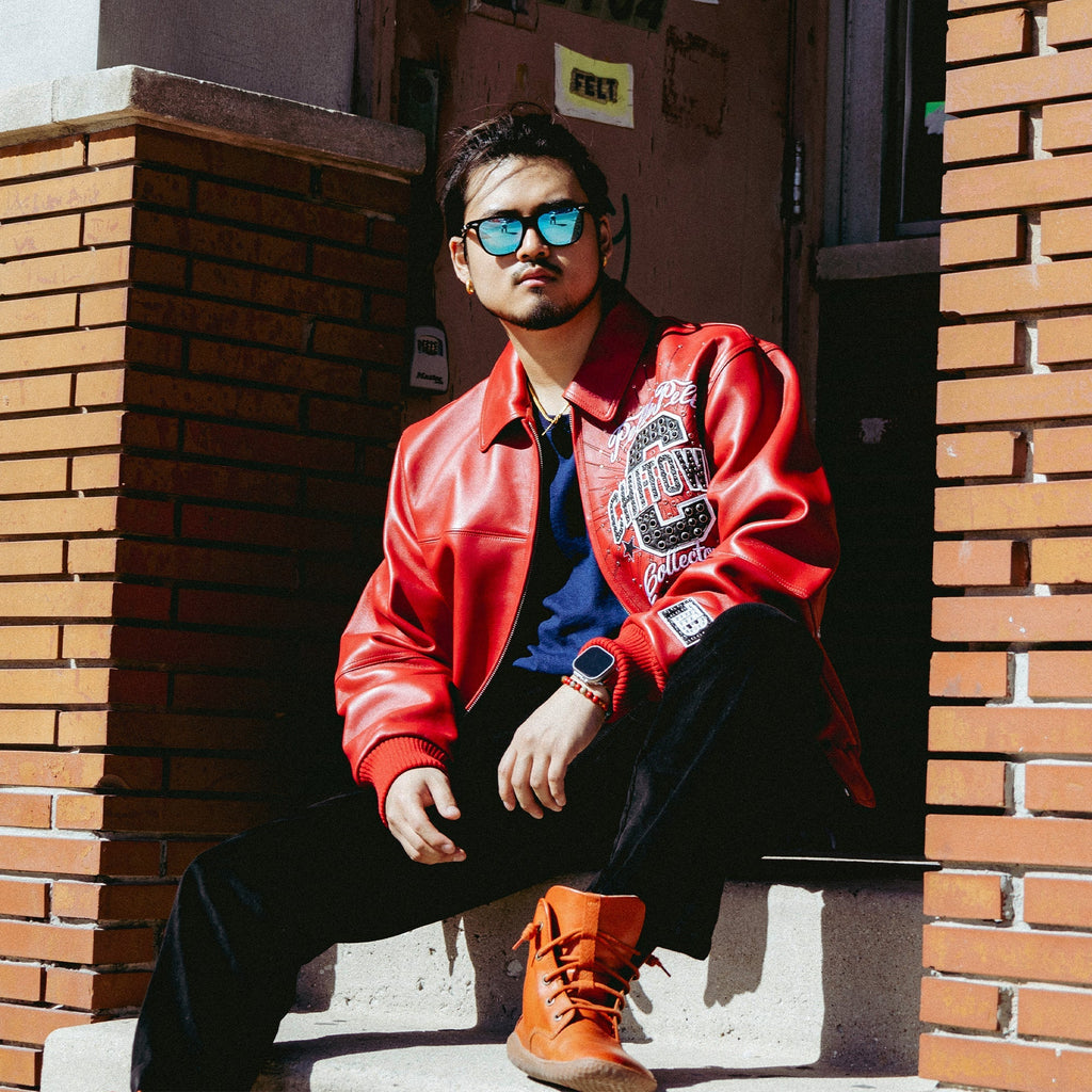 Blouson en cuir pour homme Pelle-Pelle X TB Chi-Town