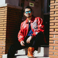 Blouson en cuir pour homme Pelle-Pelle X TB Chi-Town