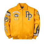 Blouson en cuir Pelle World Famous pour homme