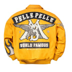 Blouson en cuir Pelle World Famous pour homme