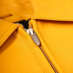 Blouson en cuir Pelle World Famous pour homme
