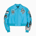 Blouson en cuir femme de renommée mondiale