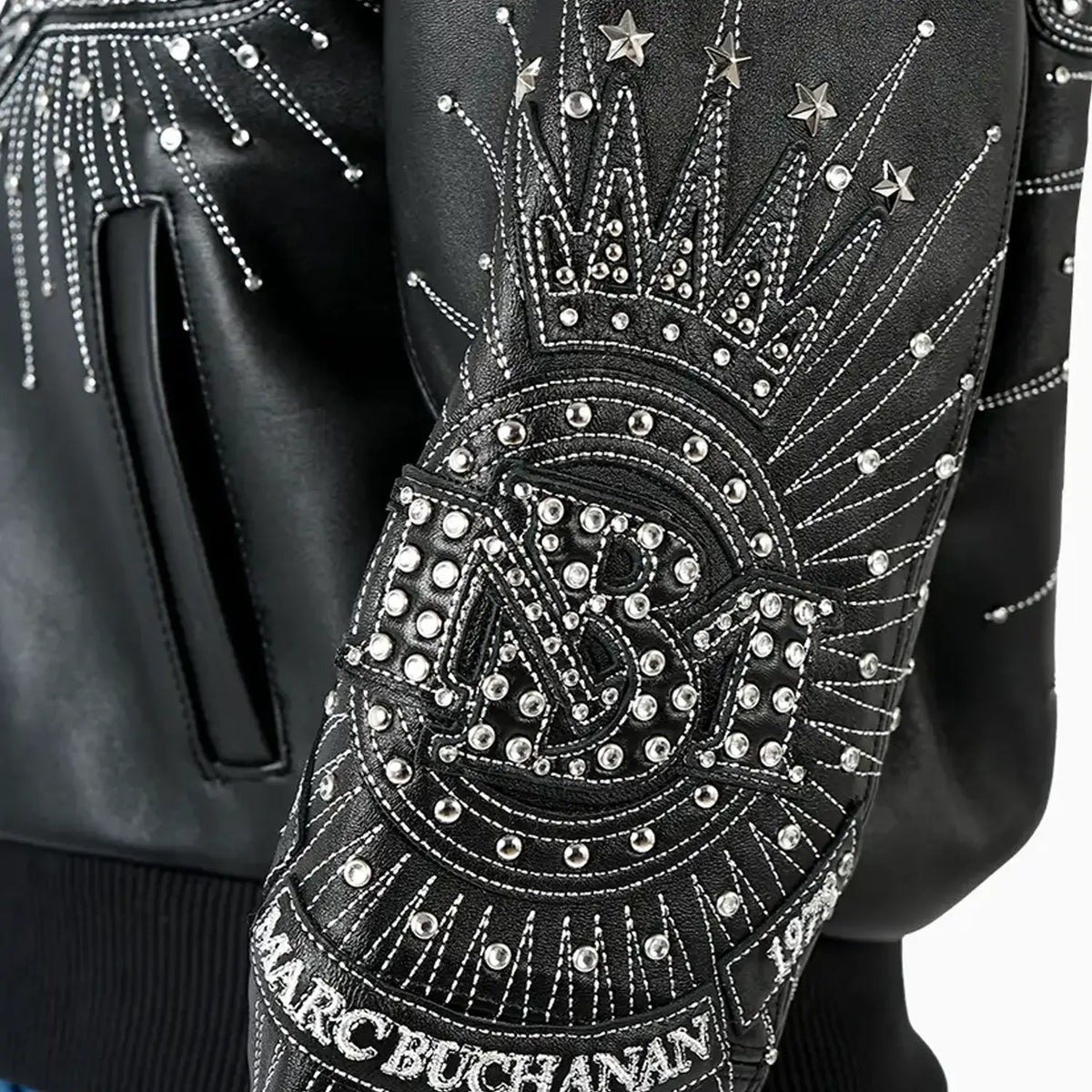 Veste courte en cuir pour femme 47ème anniversaire