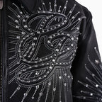 Veste courte en cuir pour femme 47ème anniversaire