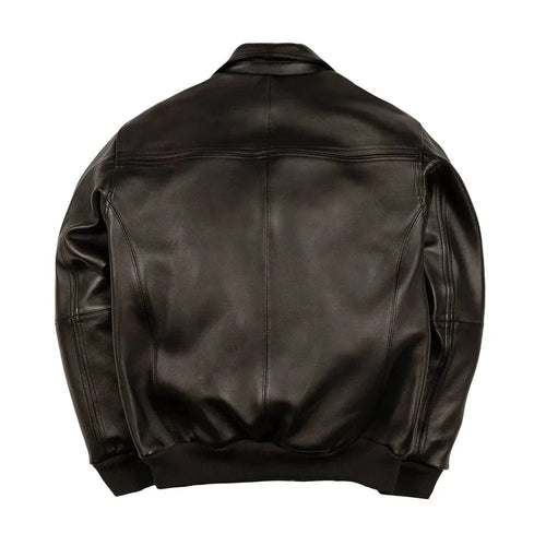 Men's Corded Pelle Leather Jacket