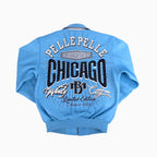 Blouson en Cuir Pelle-Pelle X TB Windy City pour Homme