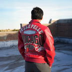 Blouson en Cuir Pelle-Pelle X TB Windy City pour Homme