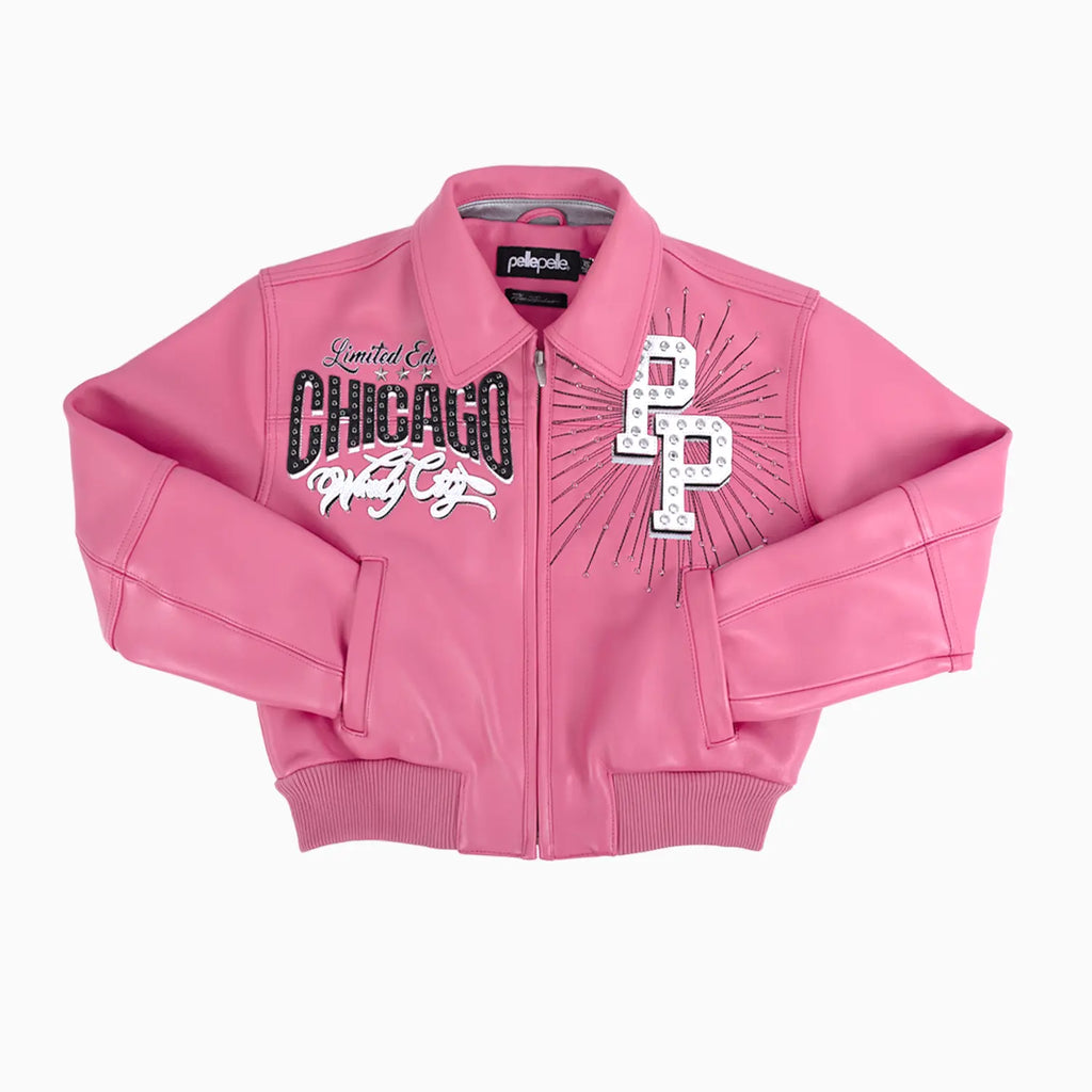 Veste en cuir Pelle-Pelle X TB Windy City pour femme