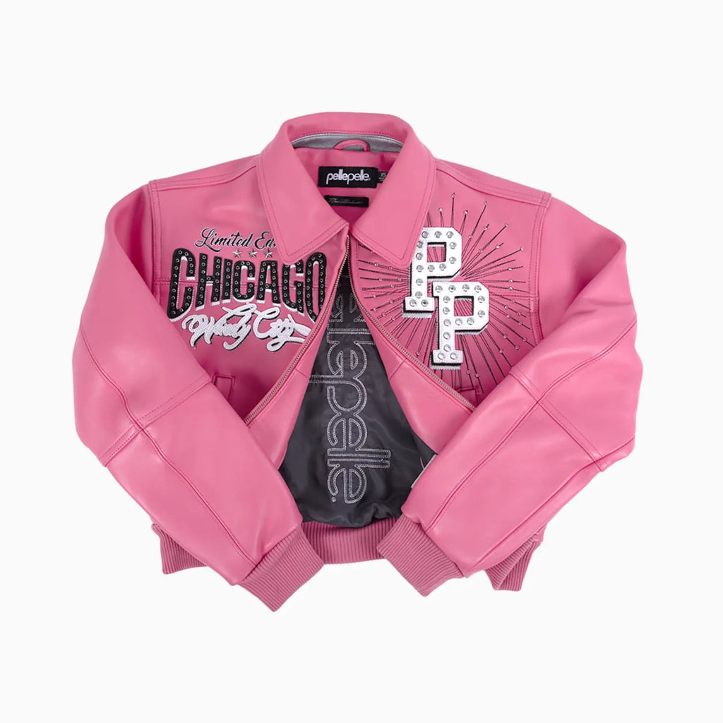 Veste en cuir Pelle-Pelle X TB Windy City pour femme