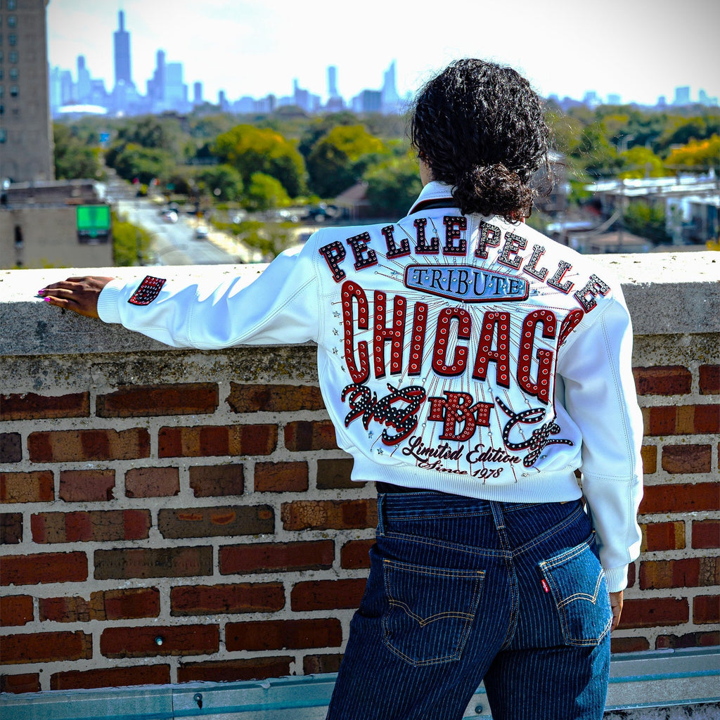 Veste en cuir Pelle-Pelle X TB Windy City pour femme