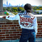 Veste en cuir Pelle-Pelle X TB Windy City pour femme