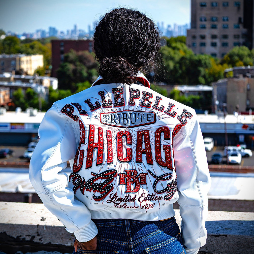 Veste en cuir Pelle-Pelle X TB Windy City pour femme