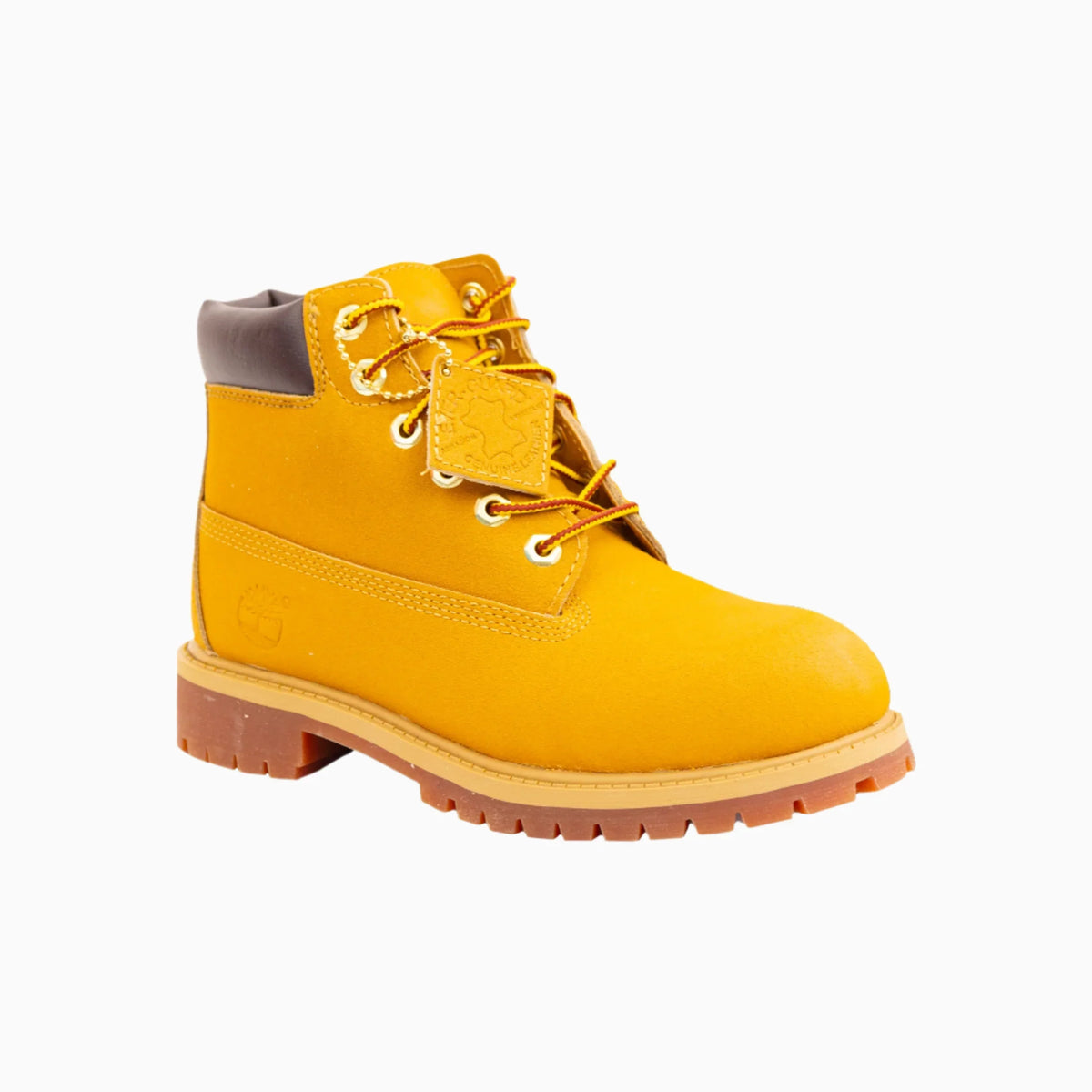 Bota Impermeable con Cordones de 6 Pulgadas Premium para Niño Preescolar