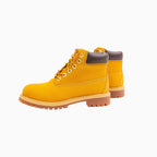 Botte imperméable à lacets pour enfant de 6 pouces (maternelle)