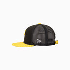 Casquette Trucker Breyer's Buck 50 des Pirates de Pittsburgh avec visière en cuir