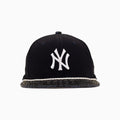 Casquette Trucker New York Yankees Buck 50 de Breyer avec visière en cuir