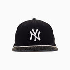 Casquette Trucker New York Yankees Buck 50 de Breyer avec visière en cuir