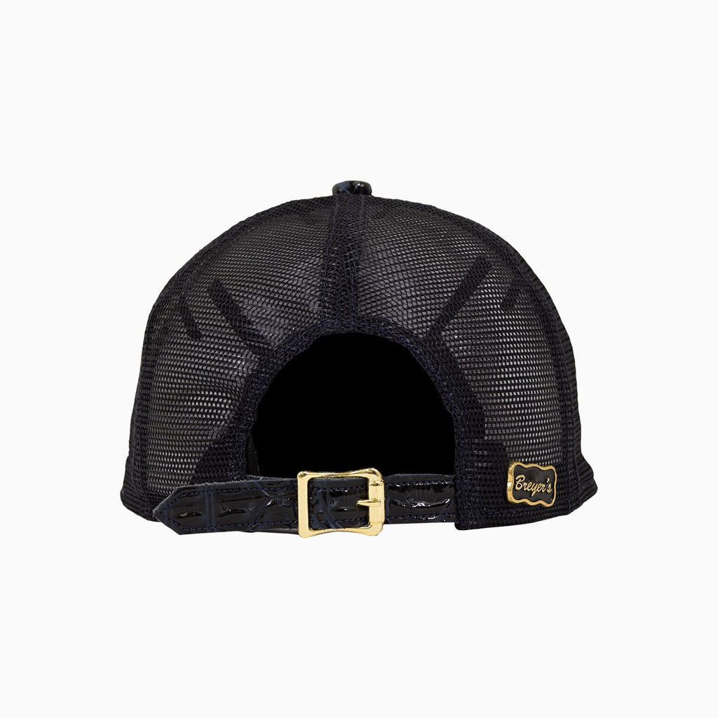 Casquette Trucker New York Yankees Buck 50 de Breyer avec visière en cuir