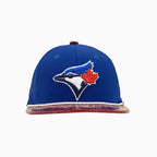 Casquette Trucker 9Fifty MLB Toronto Blue Jays Breyer's Buck 50 avec visière en cuir