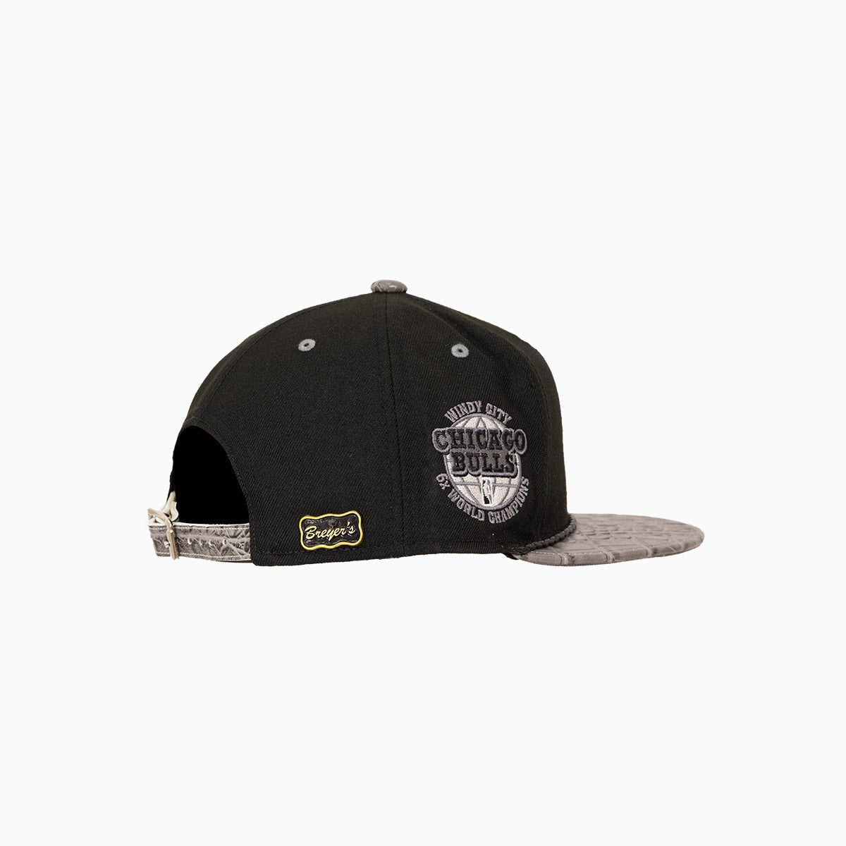 Breyer's Buck 50 Chicago Bulls Hat With Leather Visor