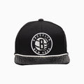 Breyer's Buck 50 Brooklyn Nets Hat With Leather Visor