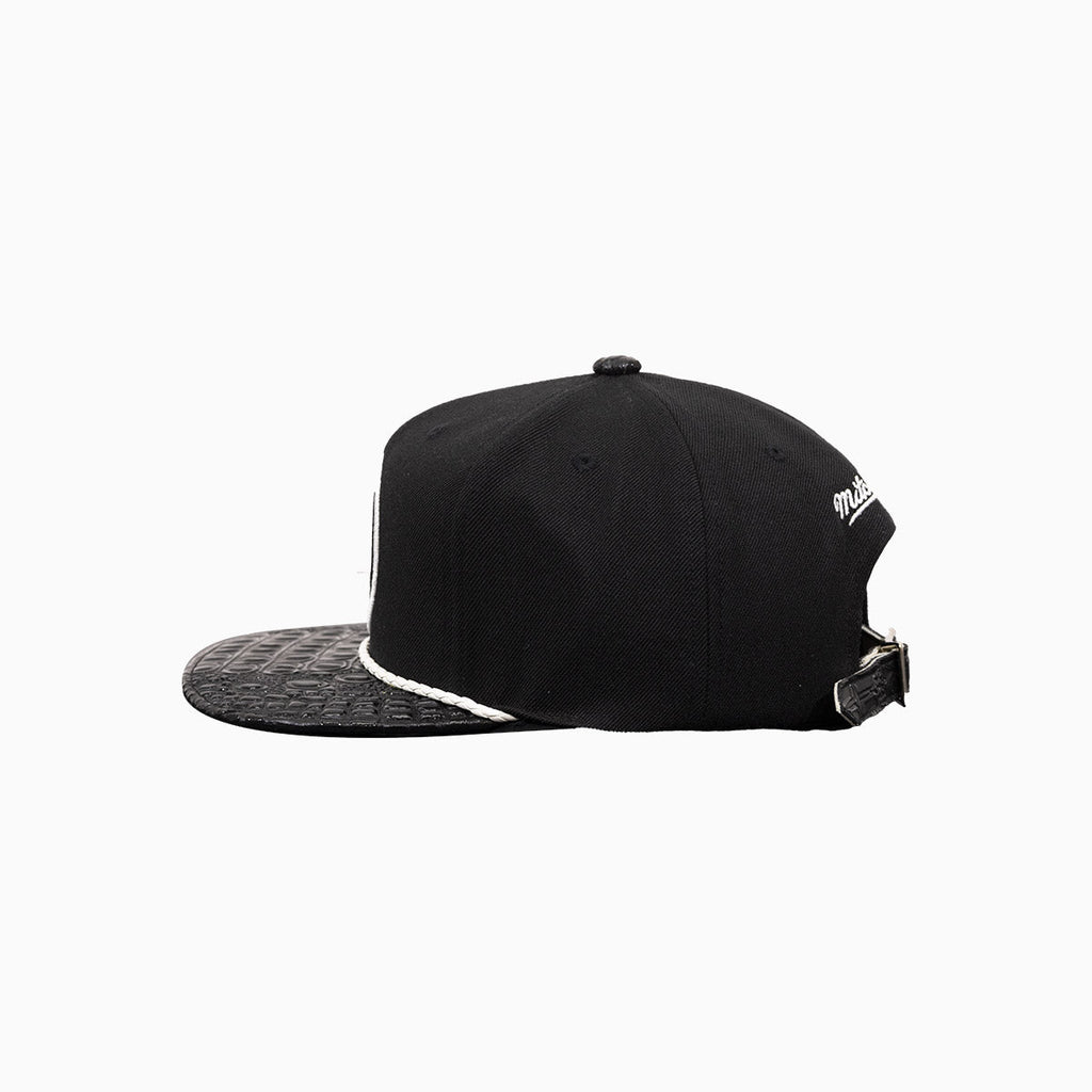 Breyer's Buck 50 Brooklyn Nets Hat With Leather Visor