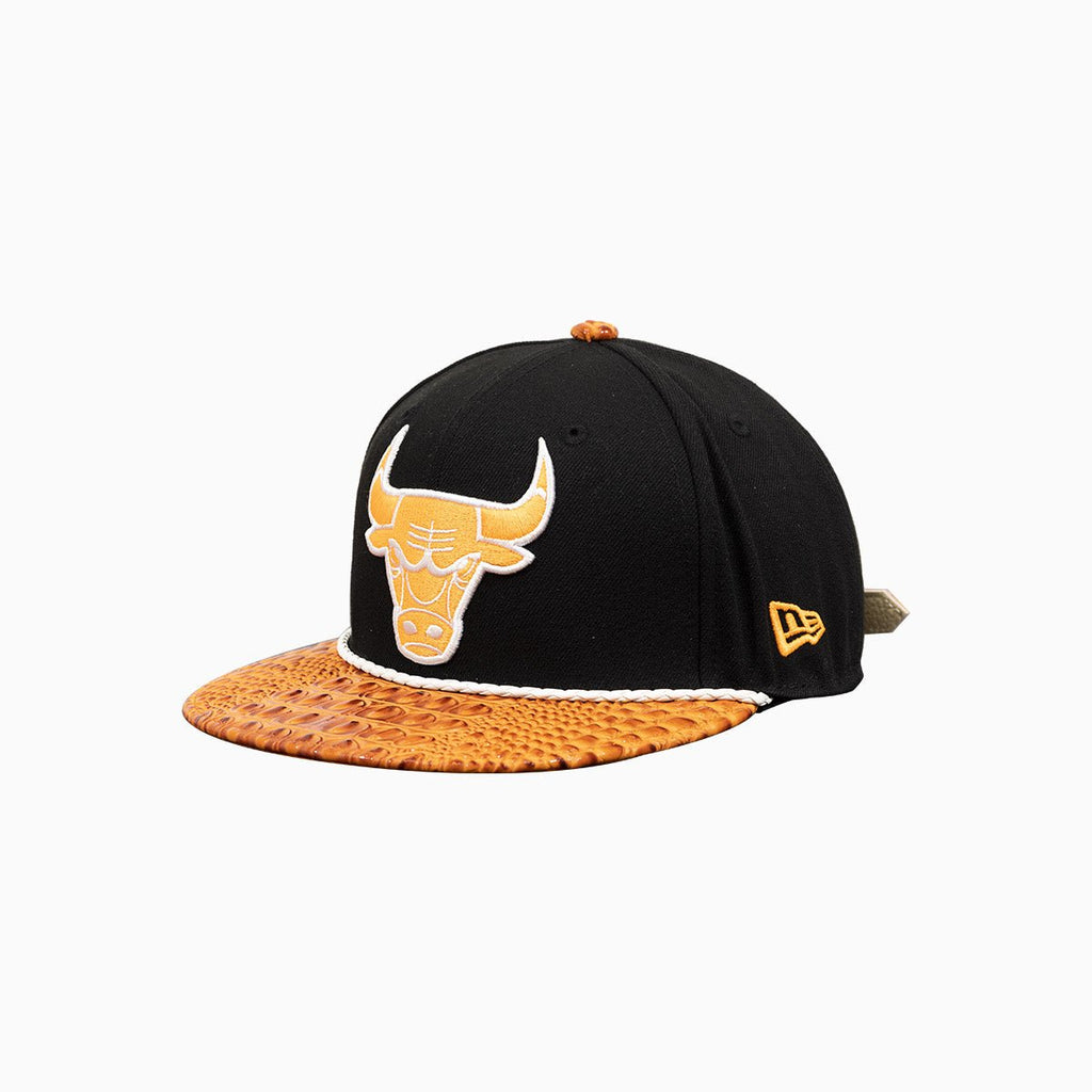 Casquette Chicago Bulls Breyer's Buck 50 avec visière en cuir