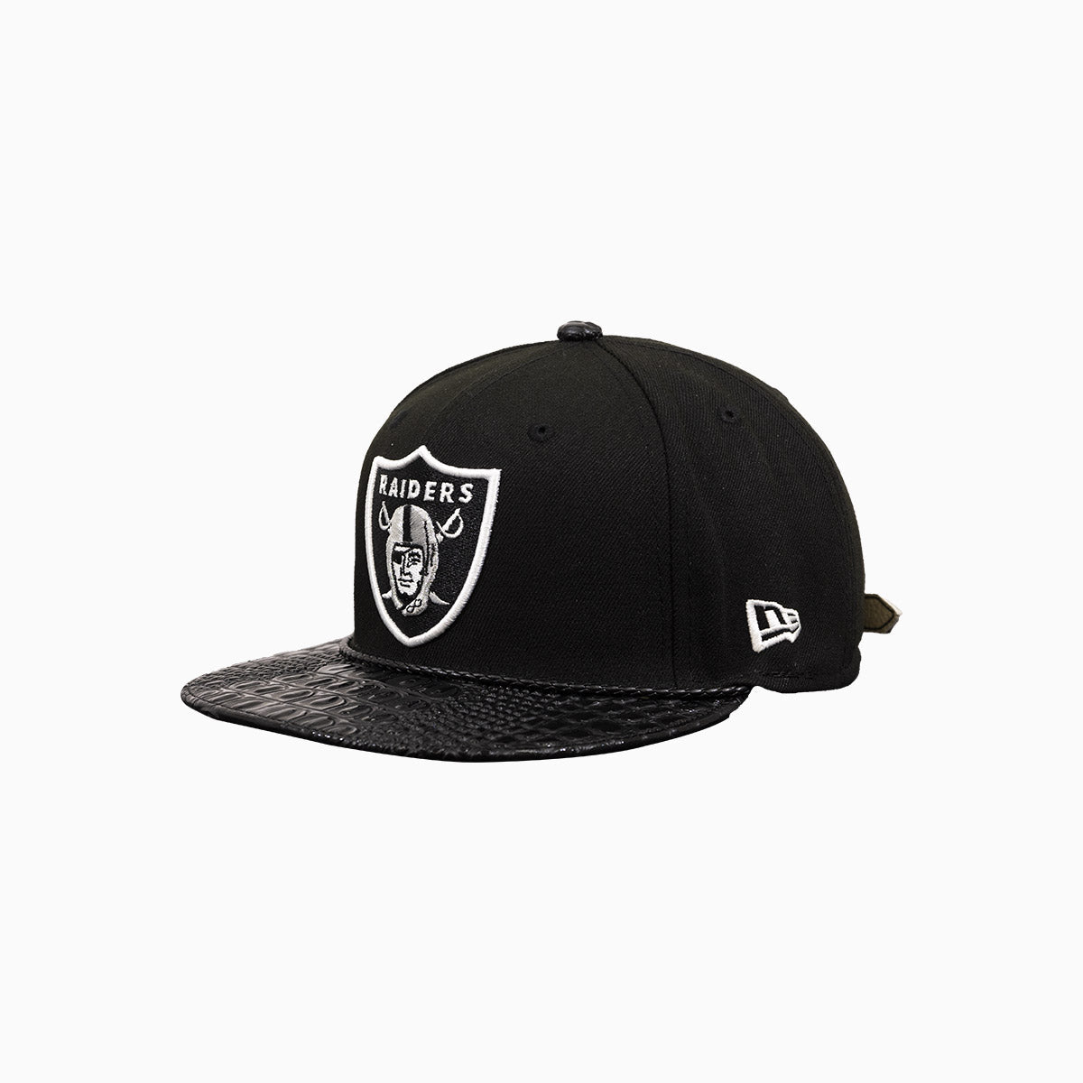 Casquette Breyer's Buck 50 Las Vegas Raiders avec visière en cuir