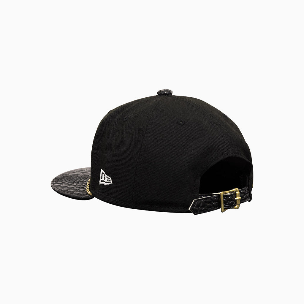 Casquette Breyer's Buck 50 New Orleans Saints avec visière en cuir